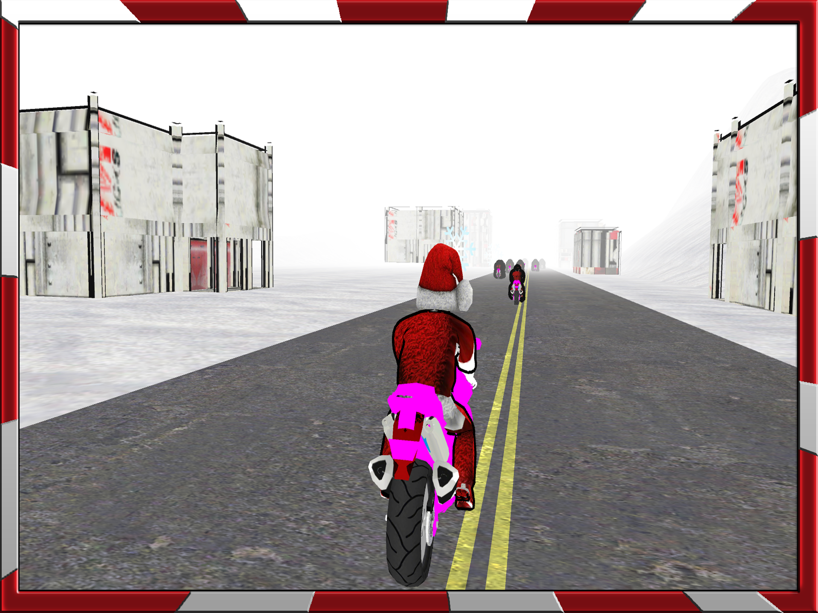 Santa Claus on Heavy Bike Adventure Simulator screenshot 7
