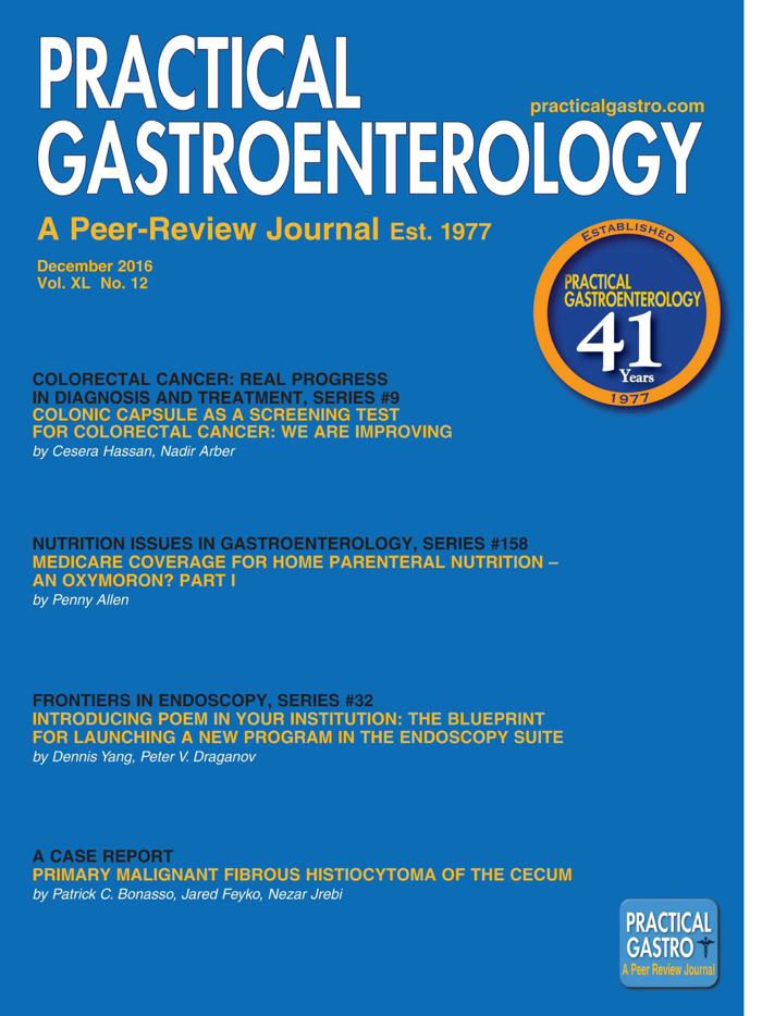 Practical Gastroenterology, A Peer Review Journal