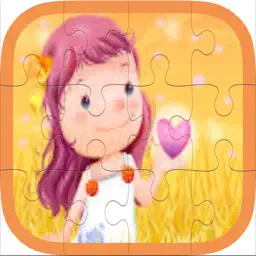 Colorful Cartoon Easy Puzzles for kid app icon
