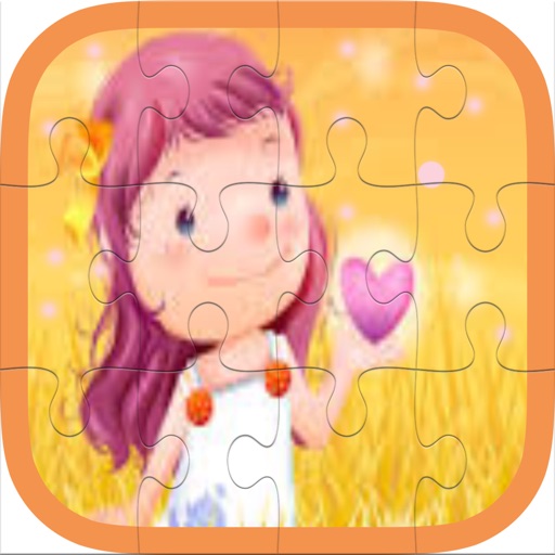 Colorful Cartoon Easy Puzzles for kid Icon