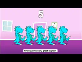 Game screenshot Five Big Dinosaurs apk