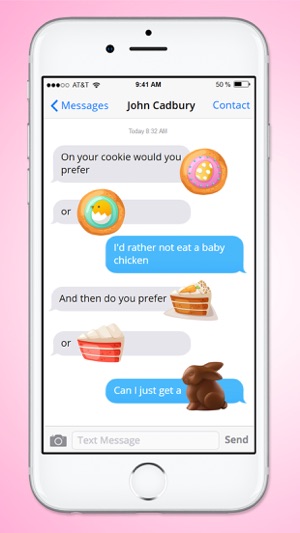 Easter Treats Cookies Cake and Candy Sticker Pack(圖2)-速報App