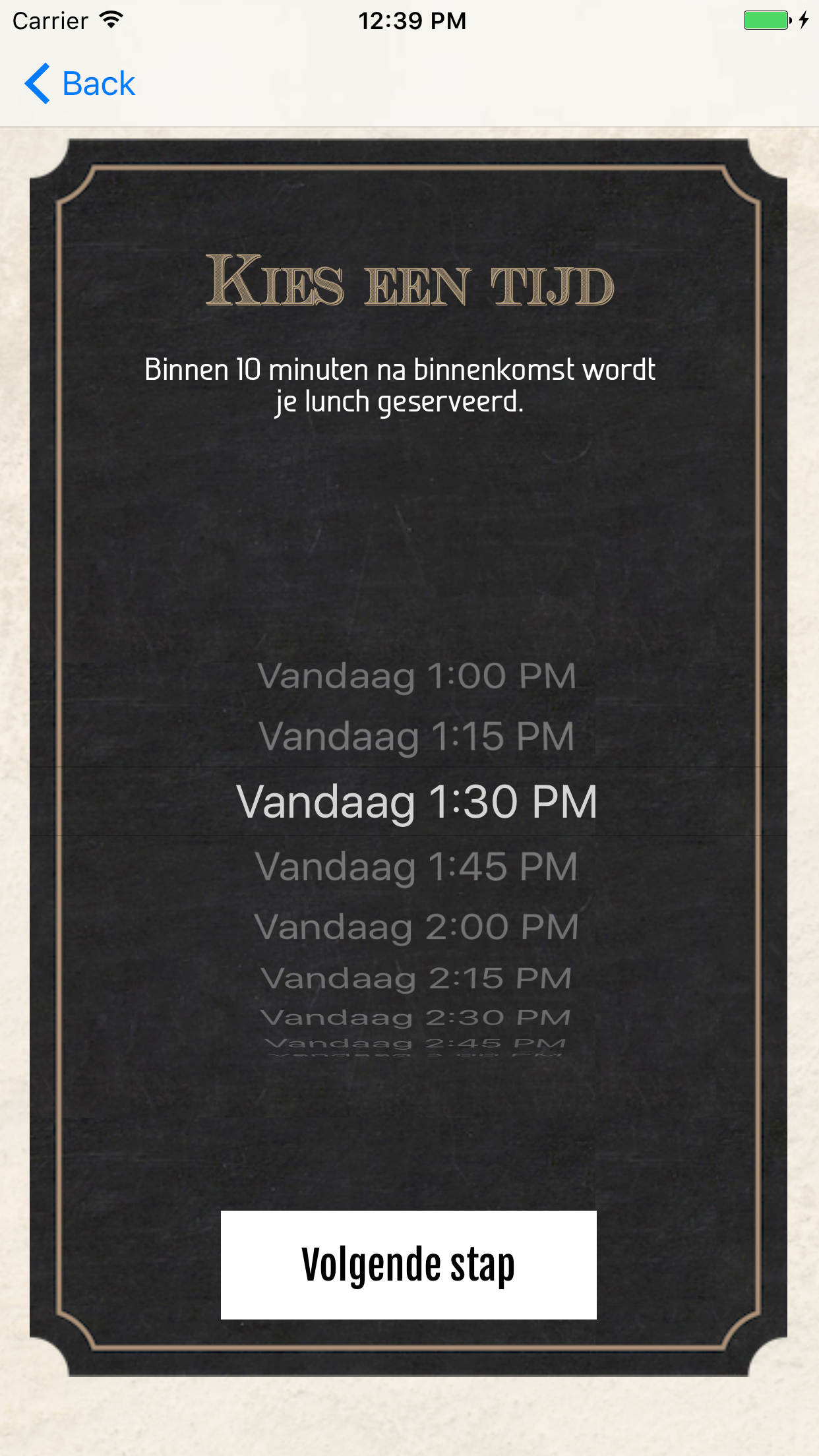 Sijf lunchapp screenshot 4
