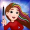 Welcome to an interesting fashion hair stylist spa salon games