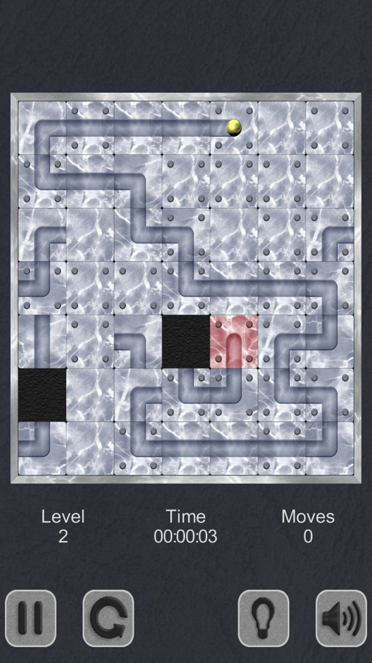 #5. Roll the Ball through the maze (iOS) Podle: Ruslan Goncharenko