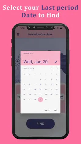 Game screenshot Ovulation + Period Tracker App apk