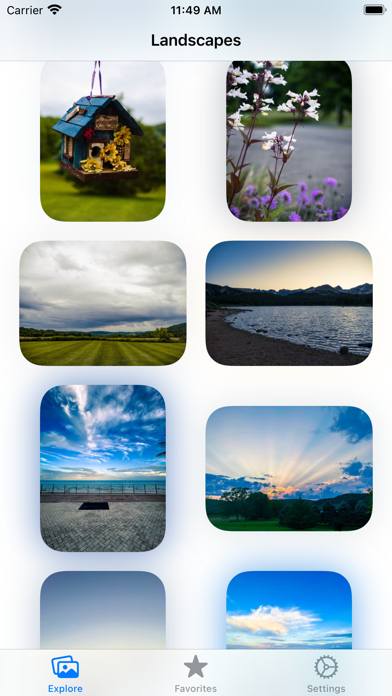 Landscape Papers - Wallpapers Screenshot