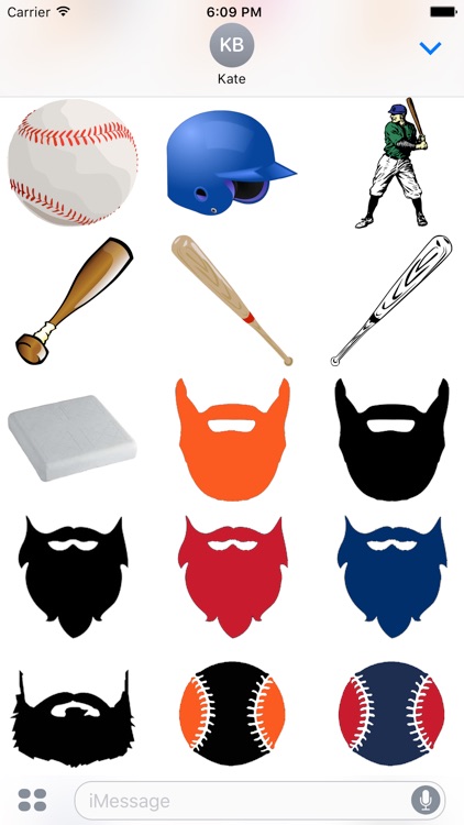 Oakland Baseball Sticker Pack screenshot-4