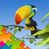 鳥 ジグソーパズル 簡単 そして ハード - 学ぶ パズル ために 子供たち