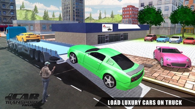 汽车运输卡车3D：货运卡车模拟器(圖2)-速報App
