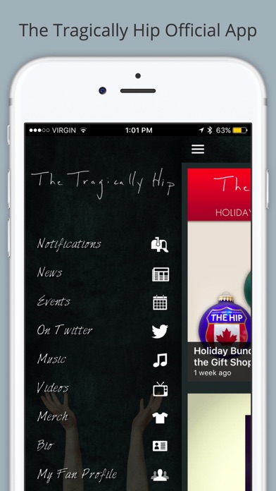 How to cancel & delete The Tragically Hip Official from iphone & ipad 1