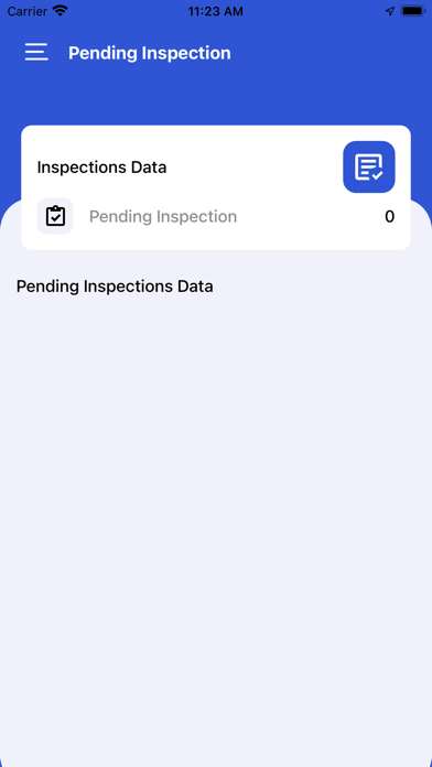 OneStop Inspection Screenshot