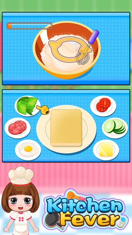 Belle's kitchen fever - cooking game for kids