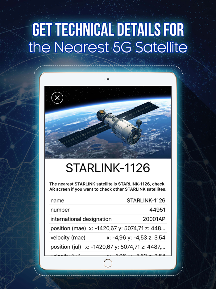 Starlink Satellite AR Tracker