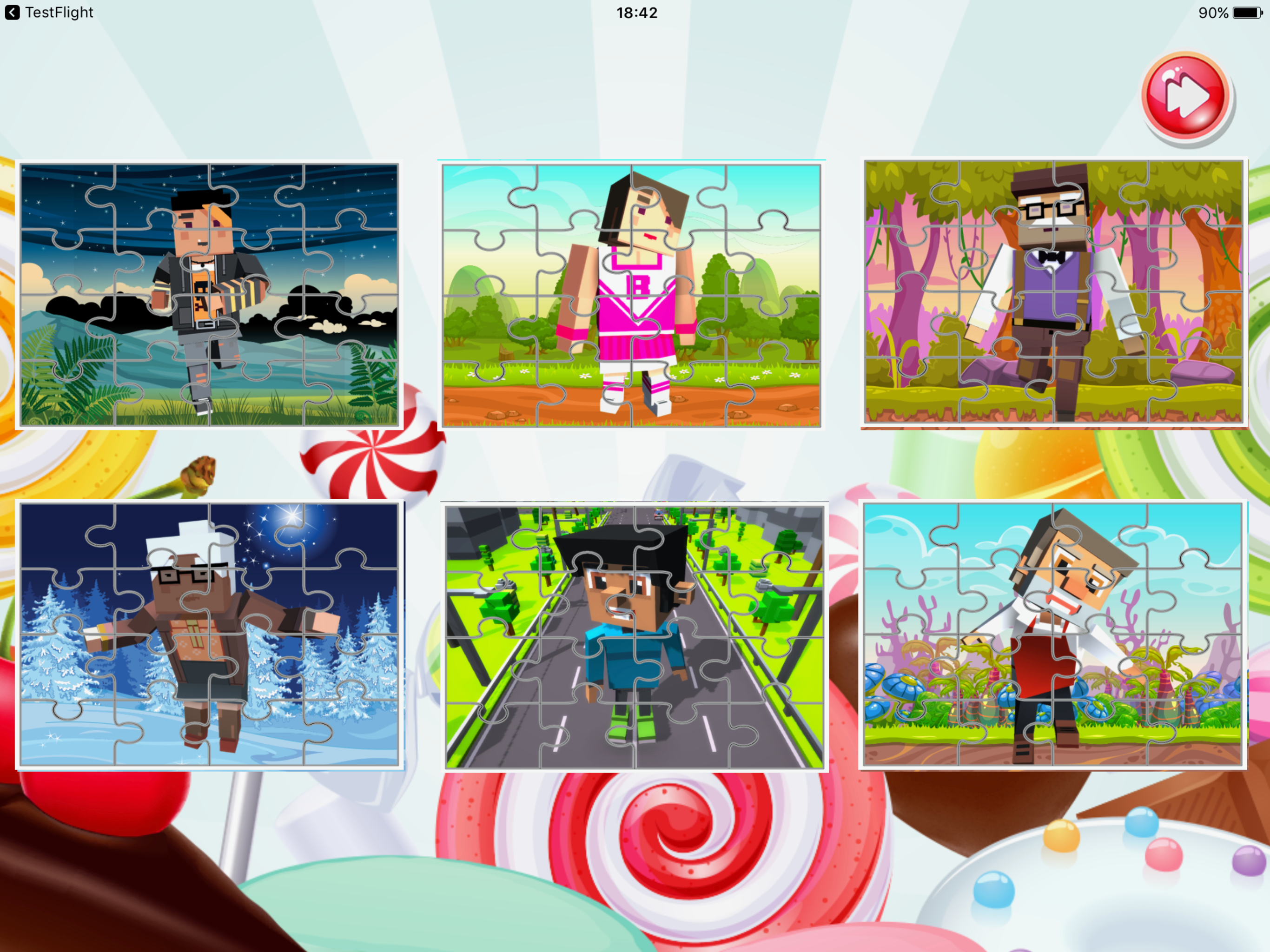 puzzle jigsaw cartoons active learning for grade