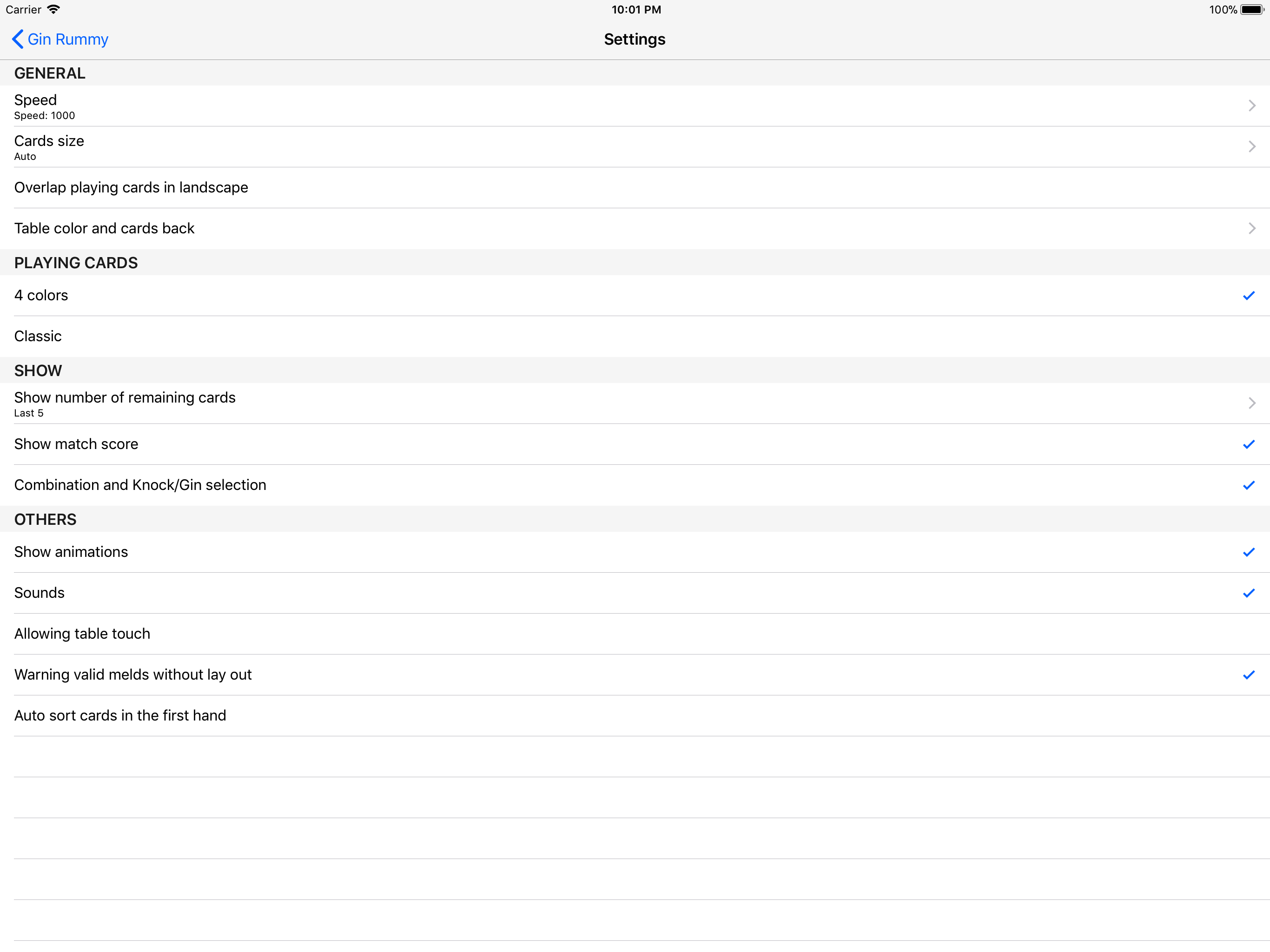 iGin Rummy screenshot 14