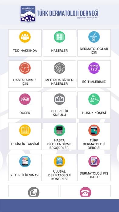 Türk Dermatoloji Derneği Screenshot