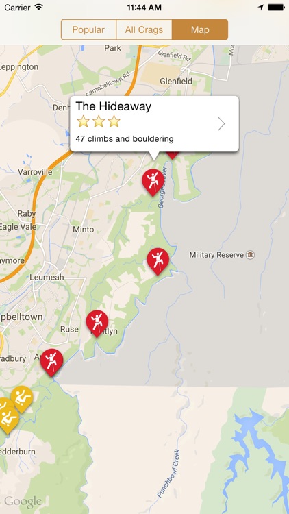 Sydney Climbing Guide