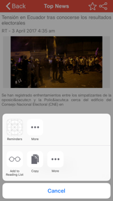 Top Ecuador News screenshot