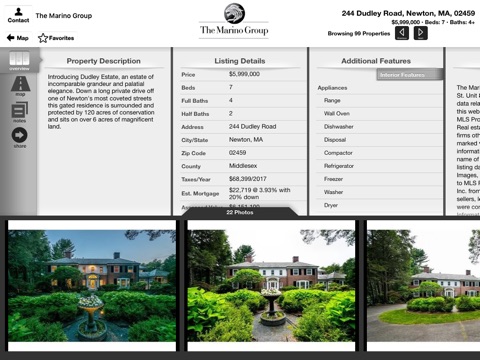 The Marino Group Real Estate for iPad screenshot 4