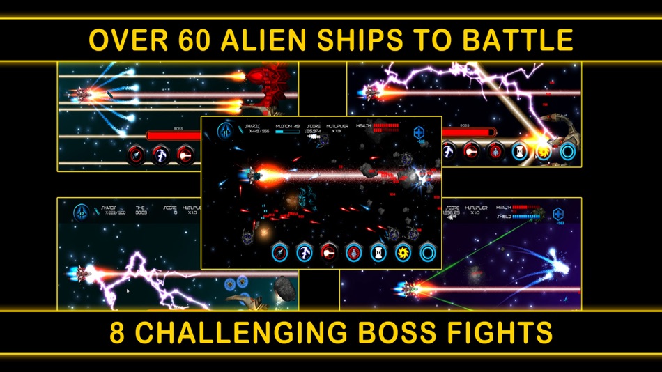 #1. Celestial Assault: Reloaded (iOS) 由: Lucid Vision Games