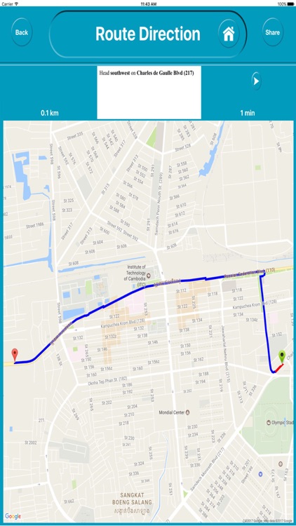 PhnomPenh Cambodia Offline City Maps Navigation screenshot-4