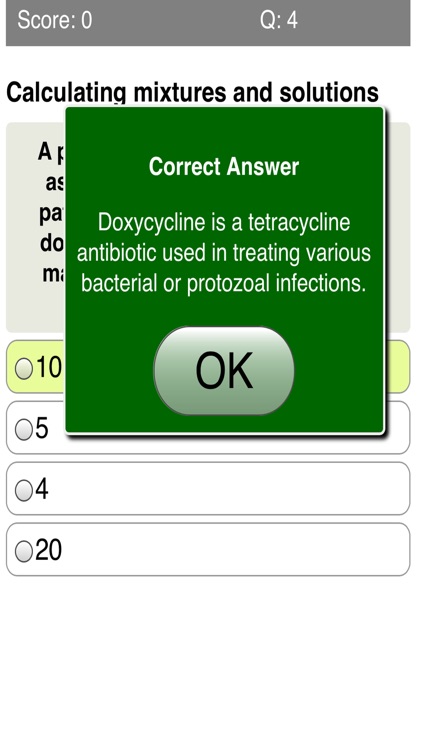 Basic Medication Maths Quiz screenshot-3