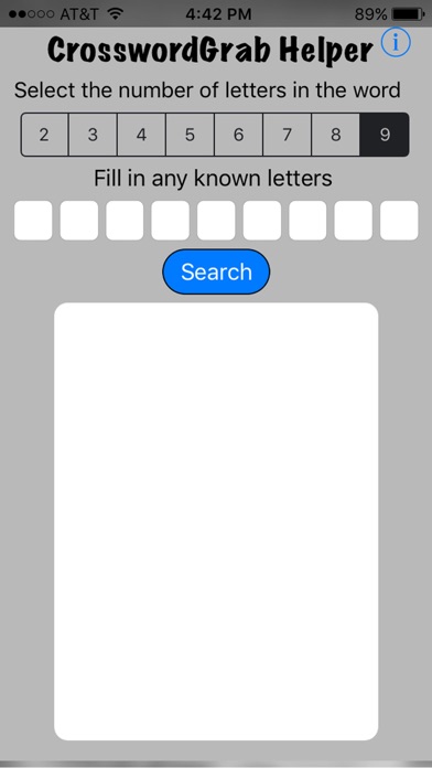 Screenshot #1 pour CrosswordGrab Helper