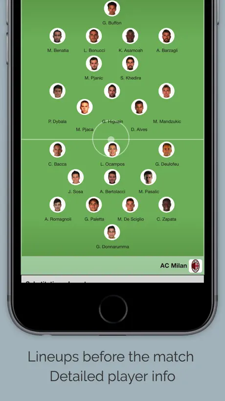 Live Scores AC Milan