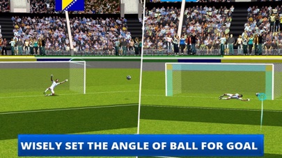 Supper Shoot Ball Goal - Kick Star iPhone screenshot 2 - Games app