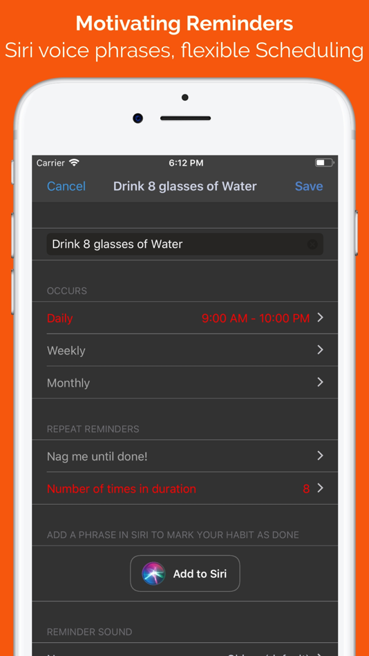 #5. Habit Hub: Routine & Schedule (iOS) 由: Sabana Patel