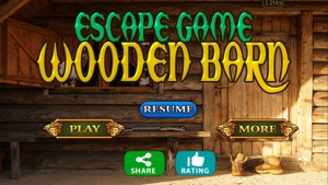 Escape Game Wooden Barn screenshot #1 for iPhone