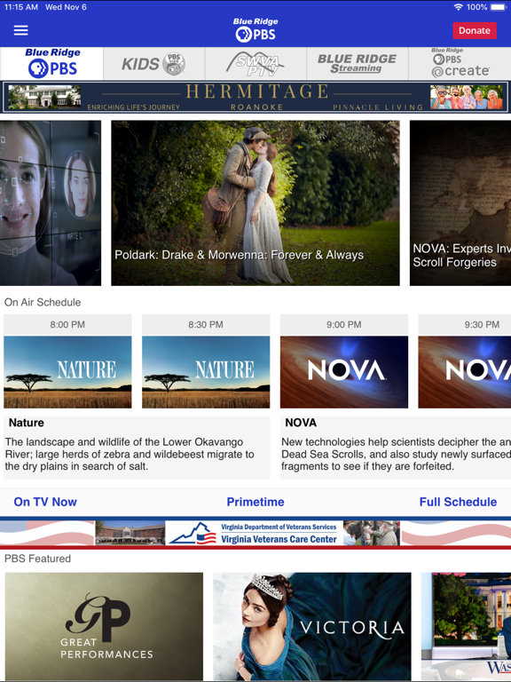 Screenshot #5 pour Blue Ridge PBS App