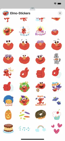 Game screenshot Elmo Stickers apk