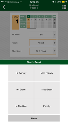 Golf Stats screenshot 4