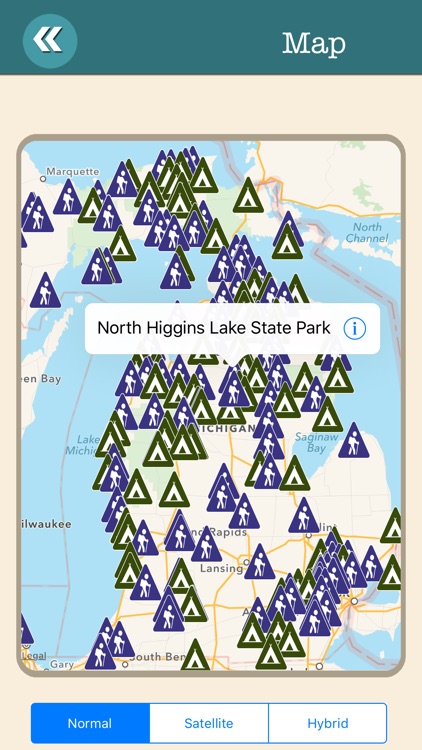Michigan State Campgrounds & Hiking Trails