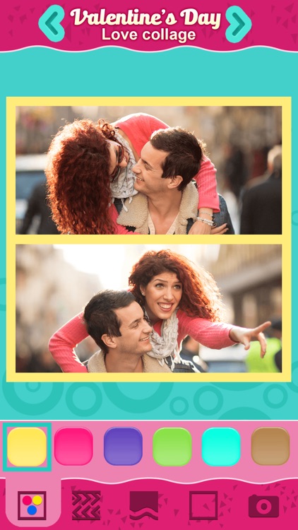 Valentine's Day Love Collage: Cute Photo Frames screenshot-4