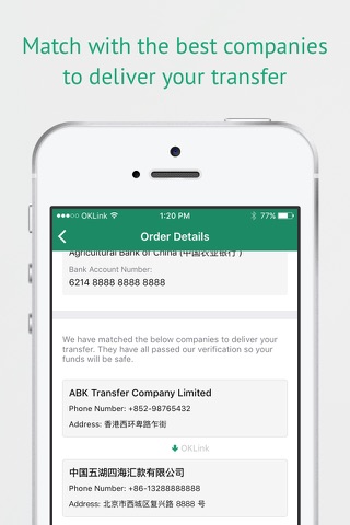 OKLink - Send money anywhere instantly screenshot 4