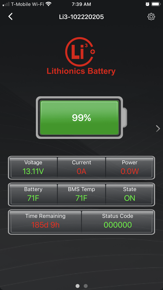 #2. Lithionics Battery Monitor (iOS) Podle: Lithionics Battery LLC