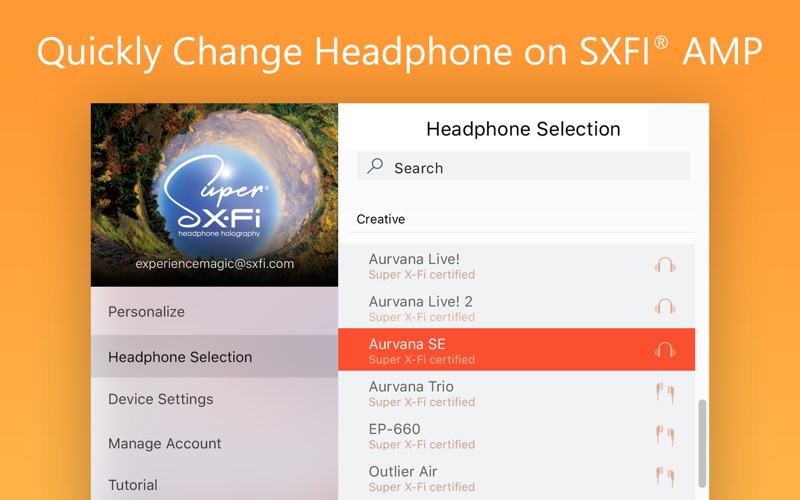 Screenshot #3 pour SXFI App