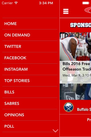 WGR Sports Radio 550 - Buffalo screenshot 2