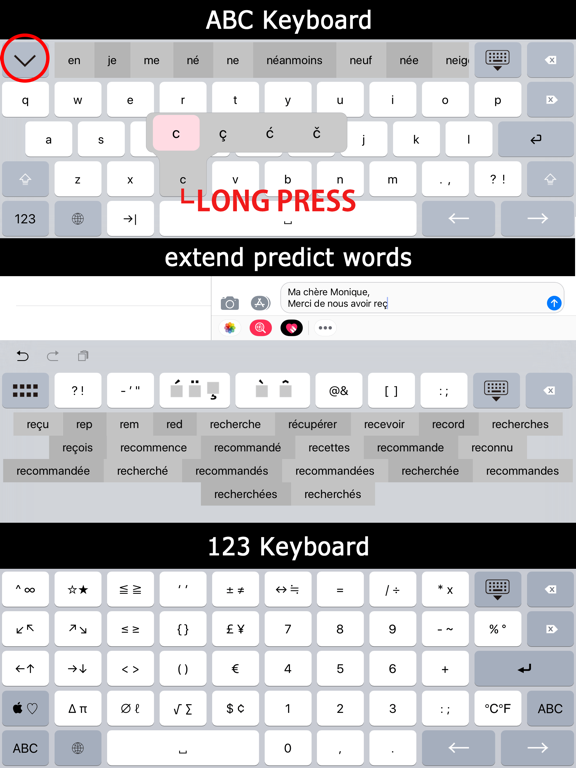 Screenshot #4 pour K4us French Keyboard