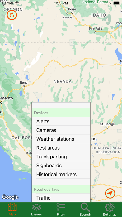 Nevada Traveler Screenshot