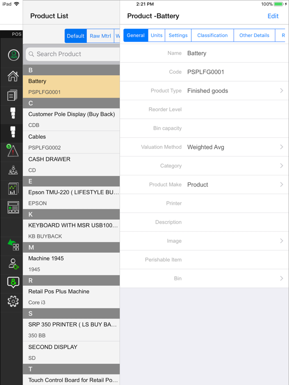Focus8 iPad screenshot