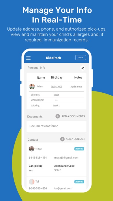 KidsPark App Screenshot