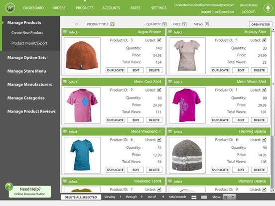 Screenshot #4 pour WP EasyCart