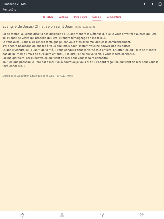 Screenshot #5 pour Evangelizo