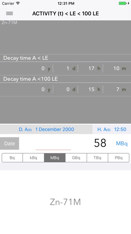 NuklidCalc screenshot-4