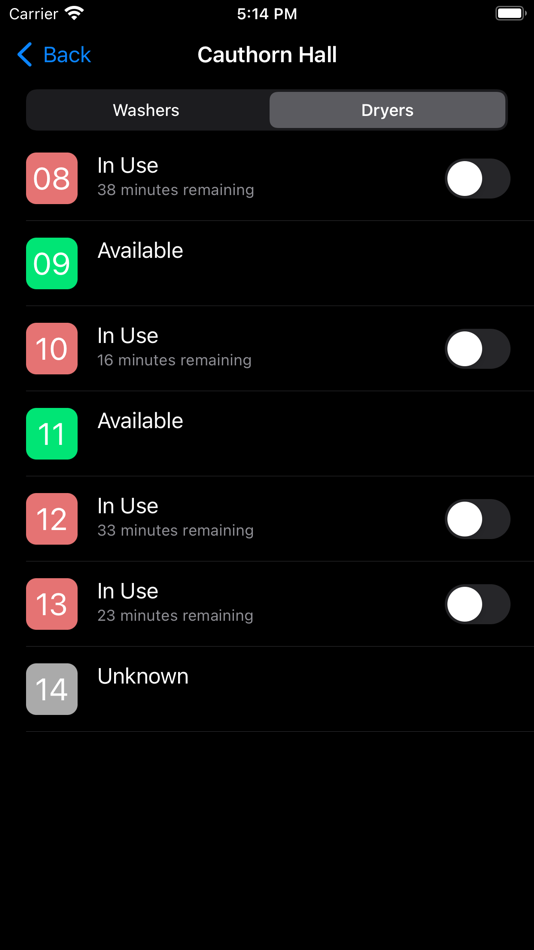 #2. LaundryView++ (iOS) 由: Oliver Elliott