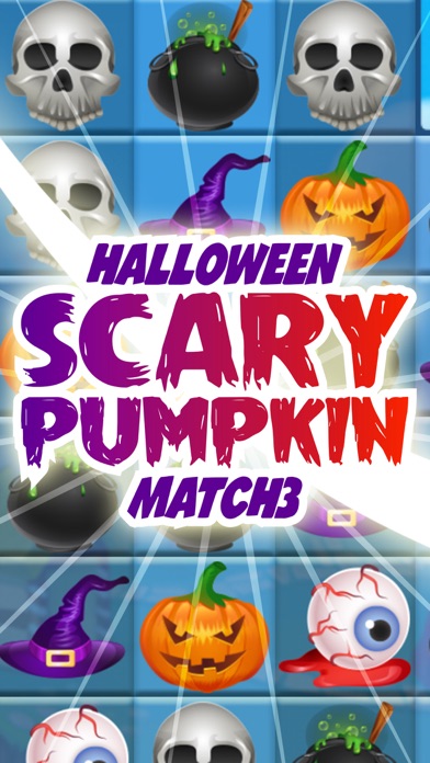 Screenshot #1 pour Halloween Scary Pumpkin Match 3